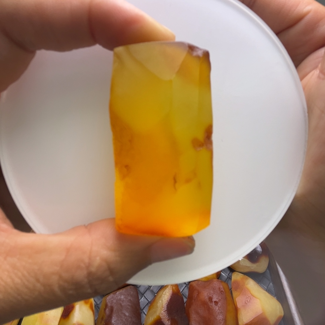 定制琥珀未镶嵌琥珀蜜蜡原石定制