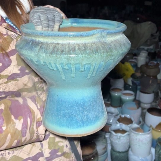 红陶口25高26瑕疵