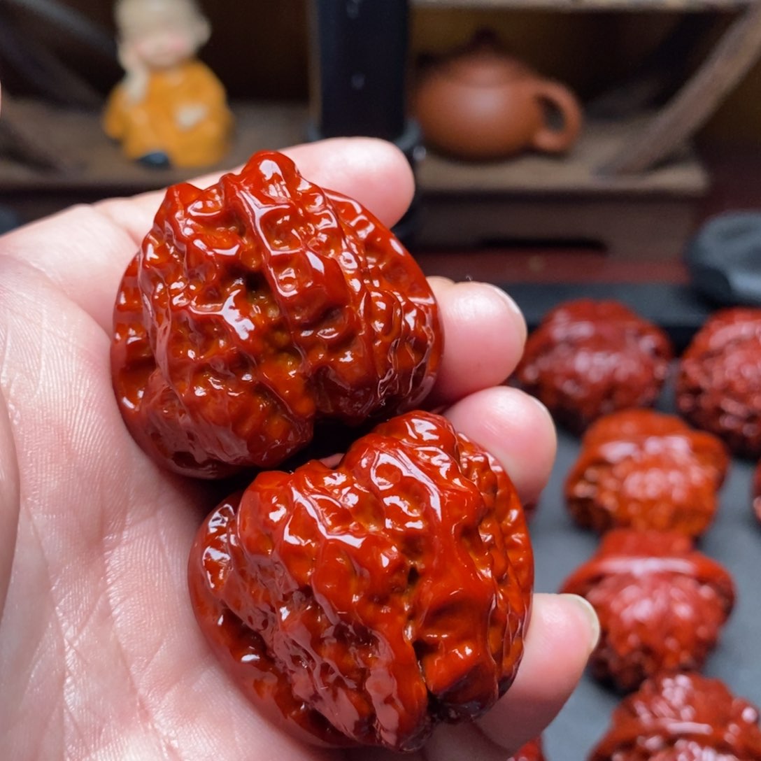 吊坠文玩核桃依**古39蛤蟆头