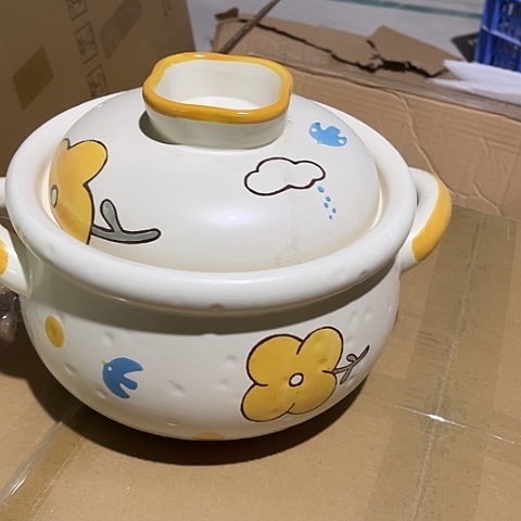 微瑕，明火，口径25厘米，高15针孔黑点，4.5L