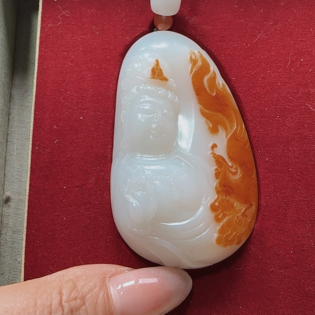 和田玉挂件未镶嵌