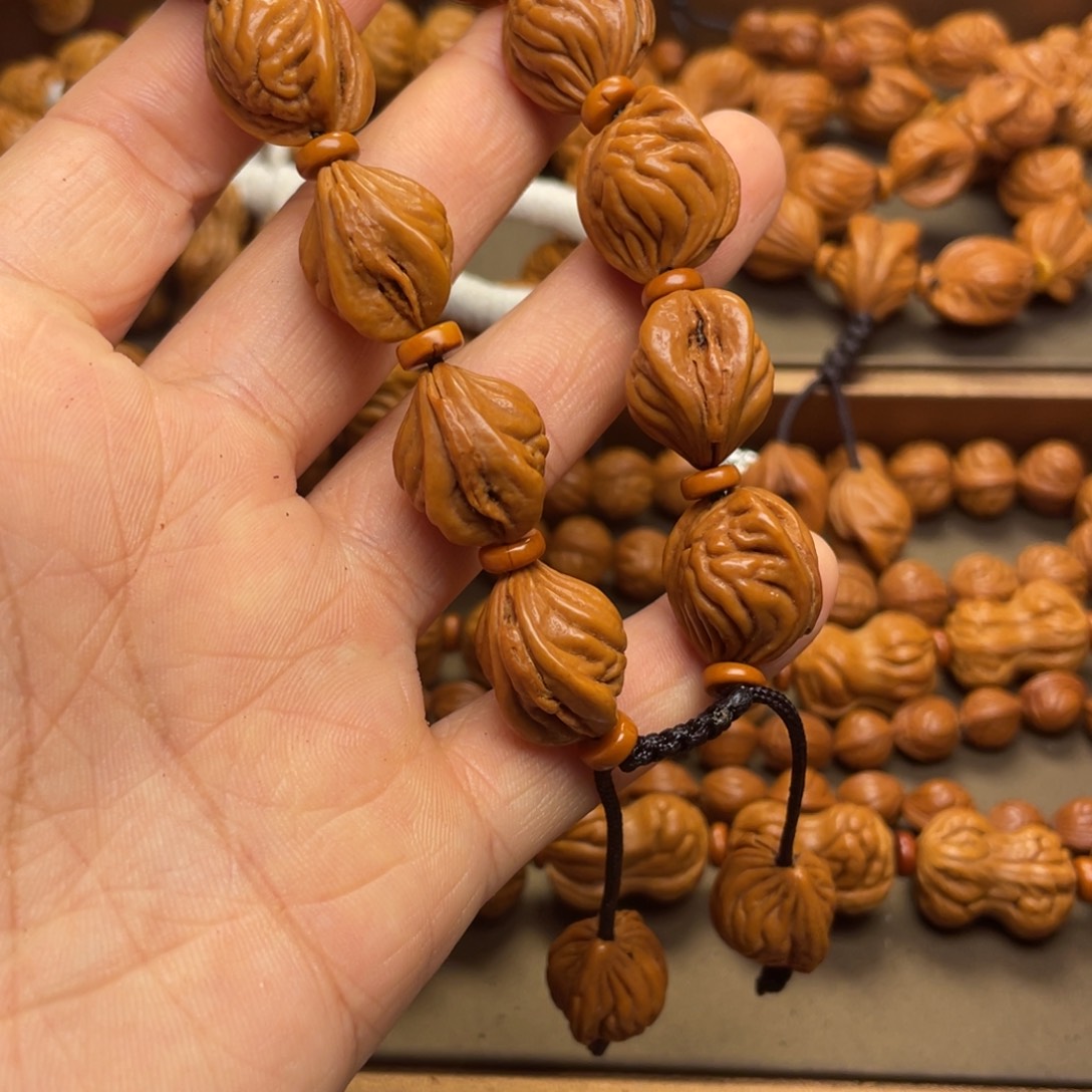 失***得桃核手串龙纹桃核7