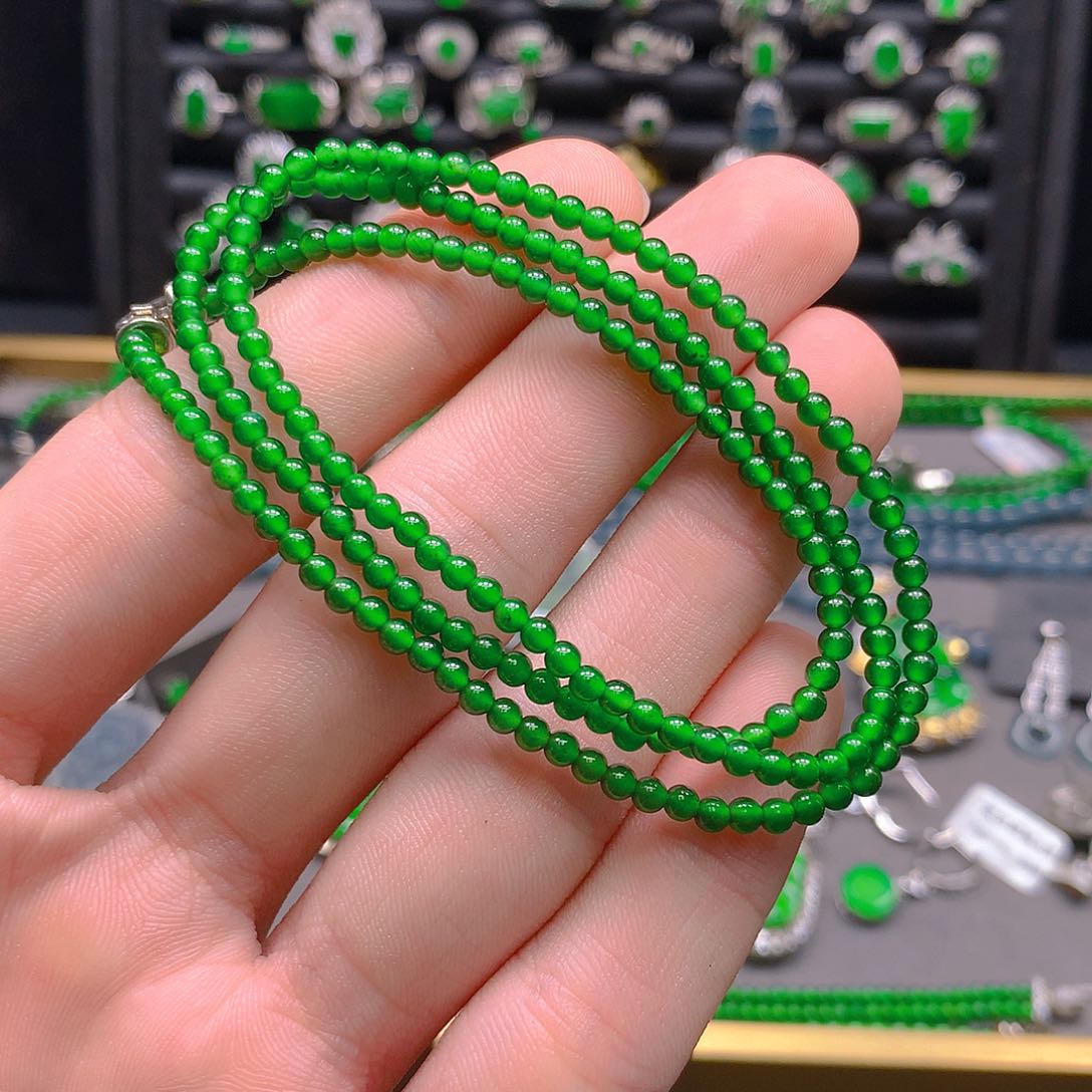 未镶嵌手链翡翠天然