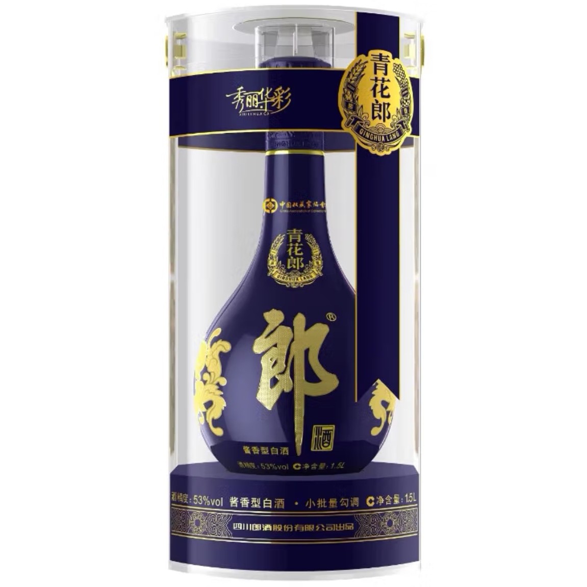 郎酒2022年1.5L青花郎秀丽华彩中国收藏家协会联名款