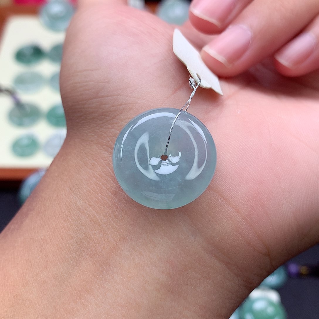 颈饰未镶嵌翡翠3 尺寸22-5.8