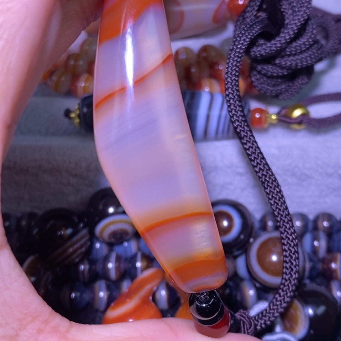 玛瑙/玉髓未镶嵌颈饰