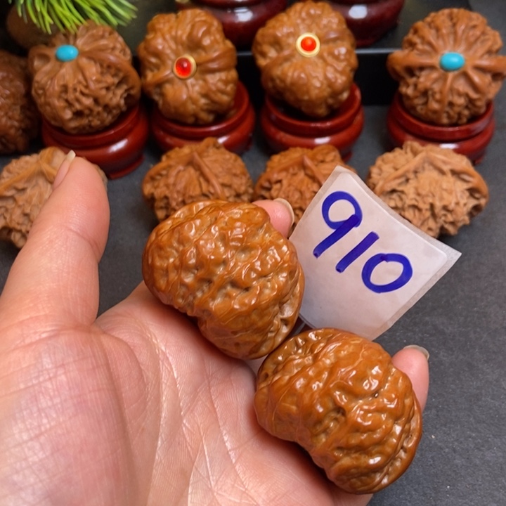 文玩核桃把件39蛤蟆910