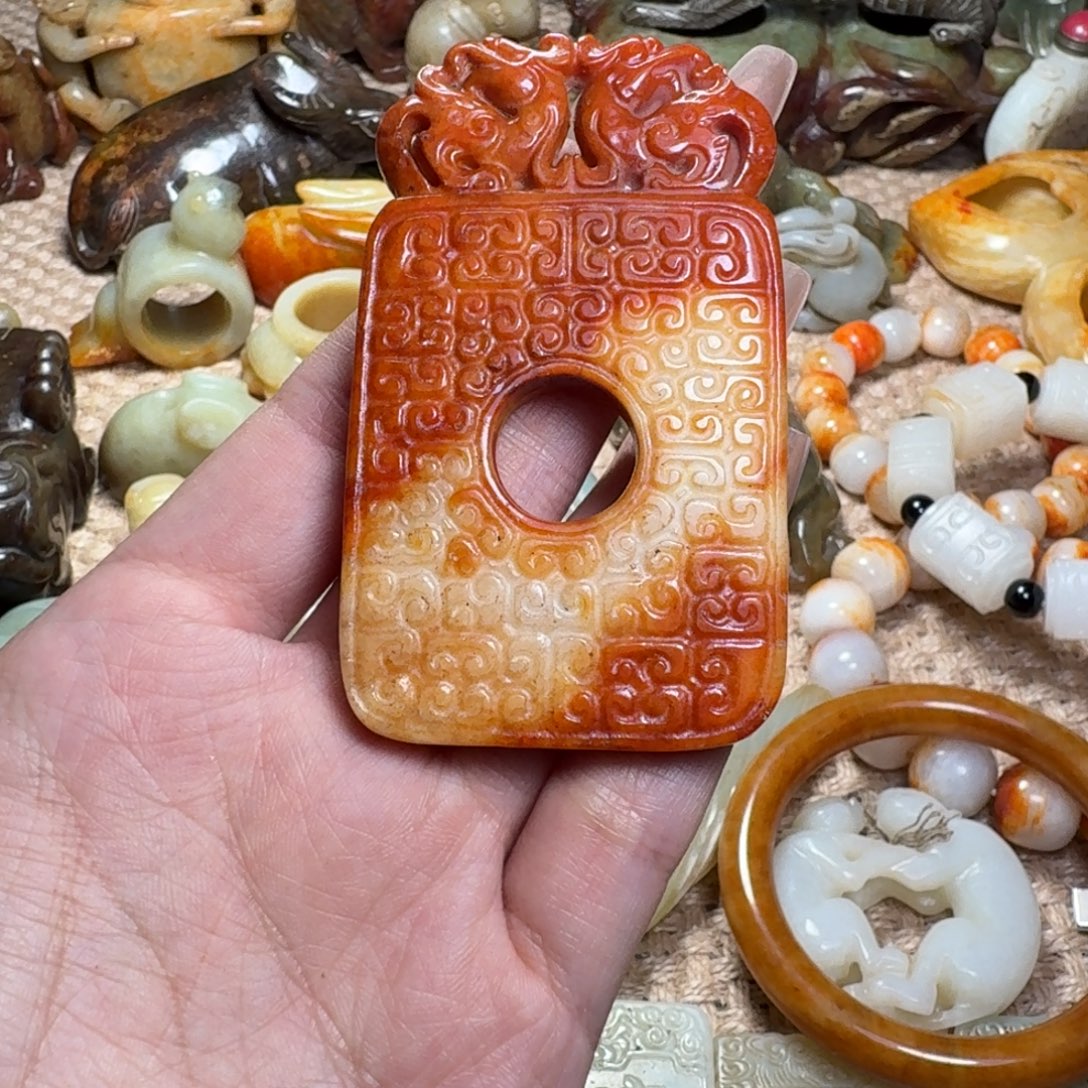 吊坠白玉菩提挂件