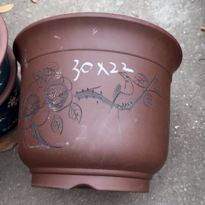 紫砂花盆特价清仓