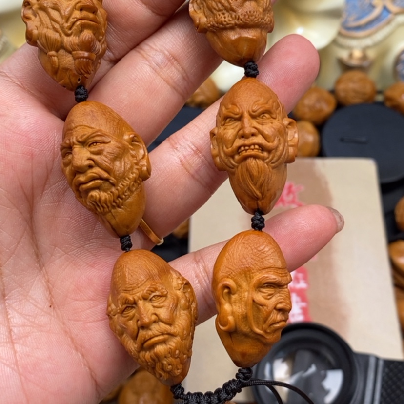 【闪购商品】橄榄核吊坠橄榄手工雕刻工艺