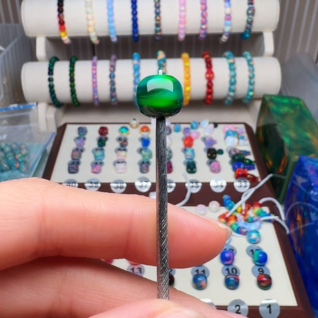 树脂制品人造欧泊卡10老型绿野仙踪单颗