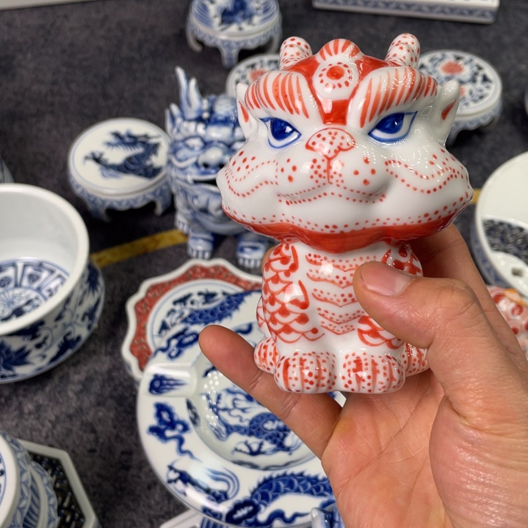 阿***雪景德镇陶瓷手工手绘