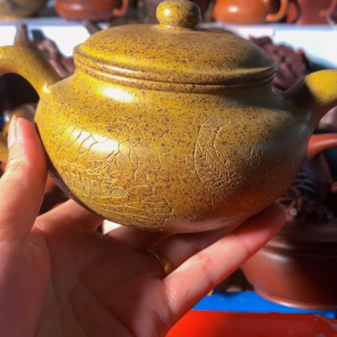 清***荷茶壶紫砂紫砂茶具