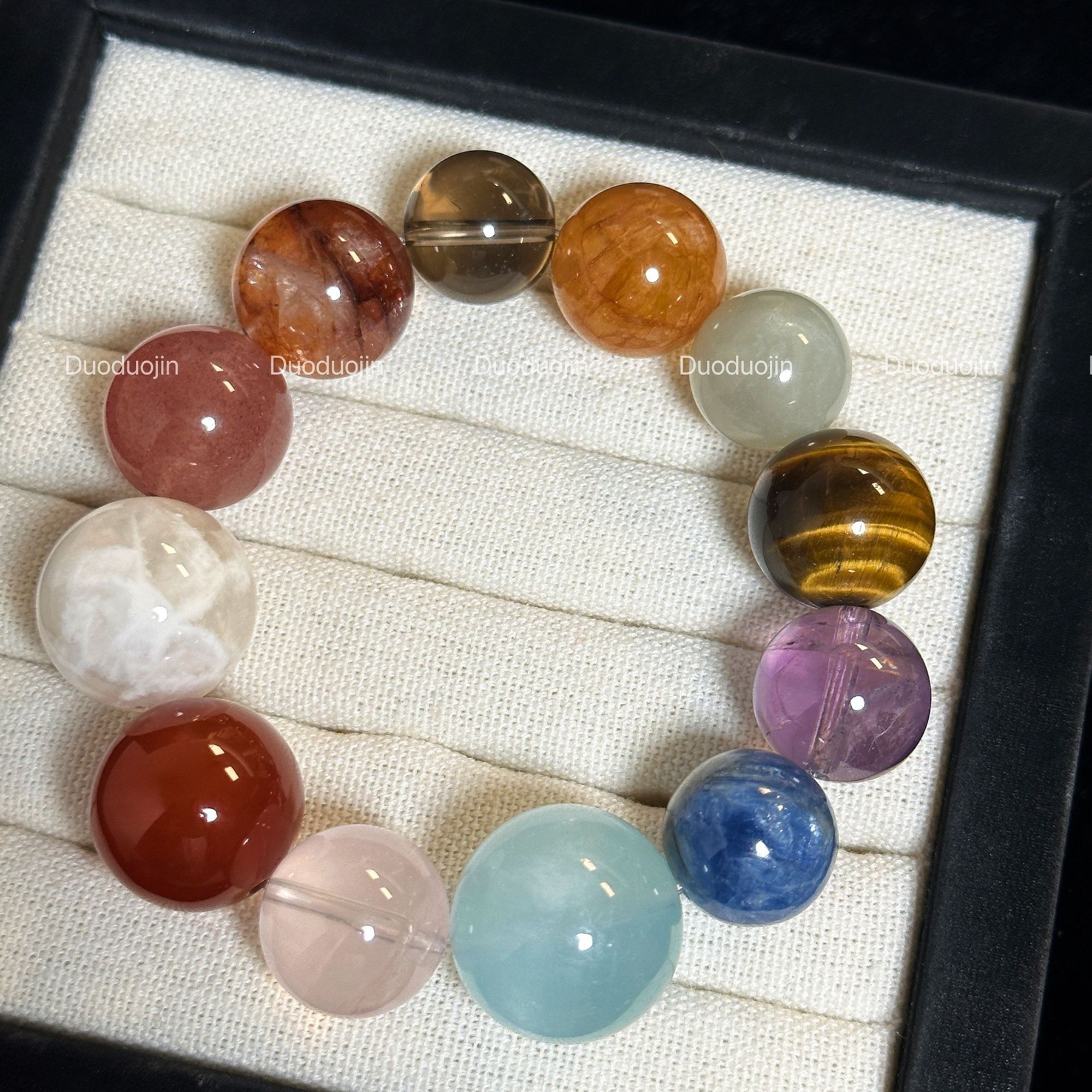 【指尖星河】天然水晶多宝手串多样性发一