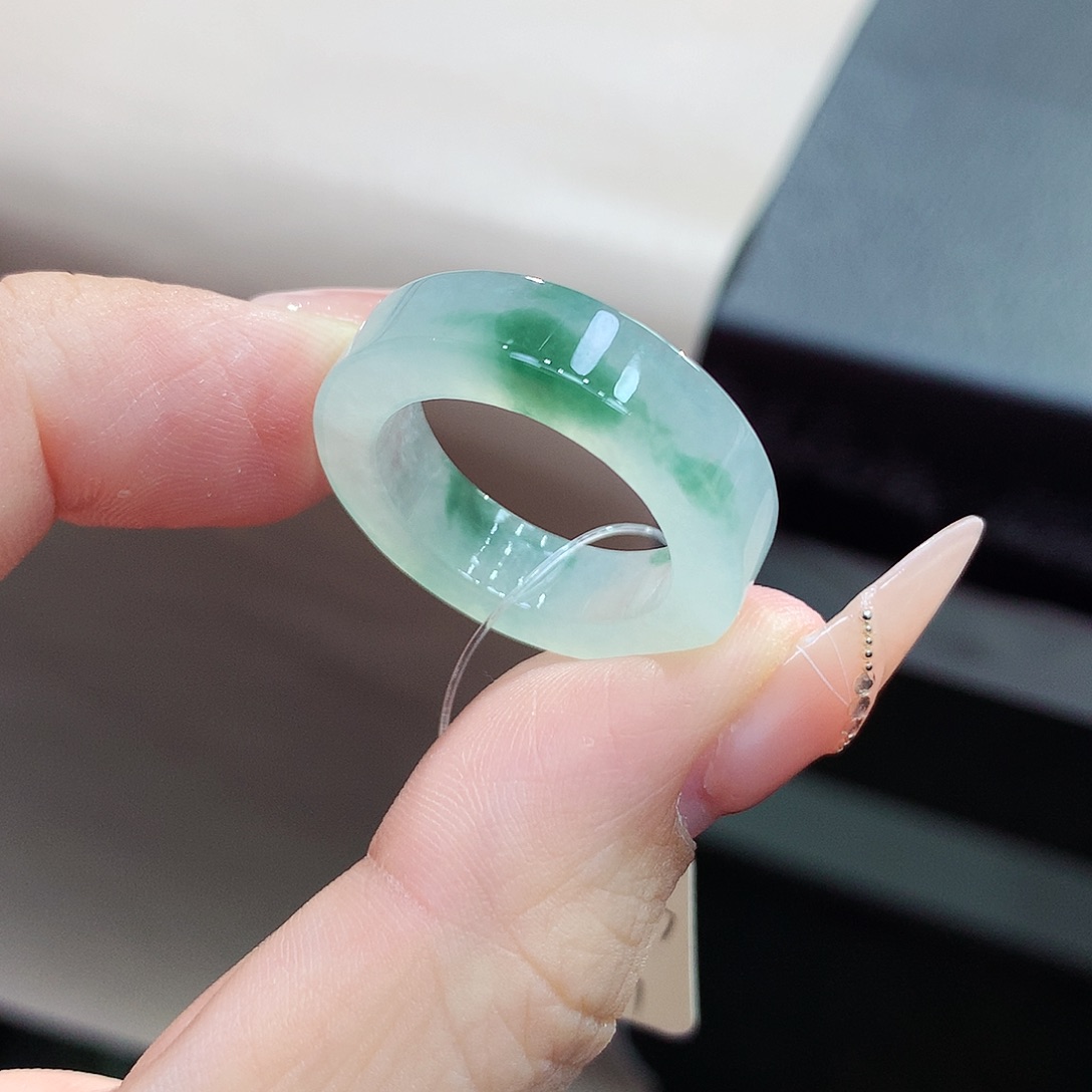 未镶嵌戒指翡翠16.17号