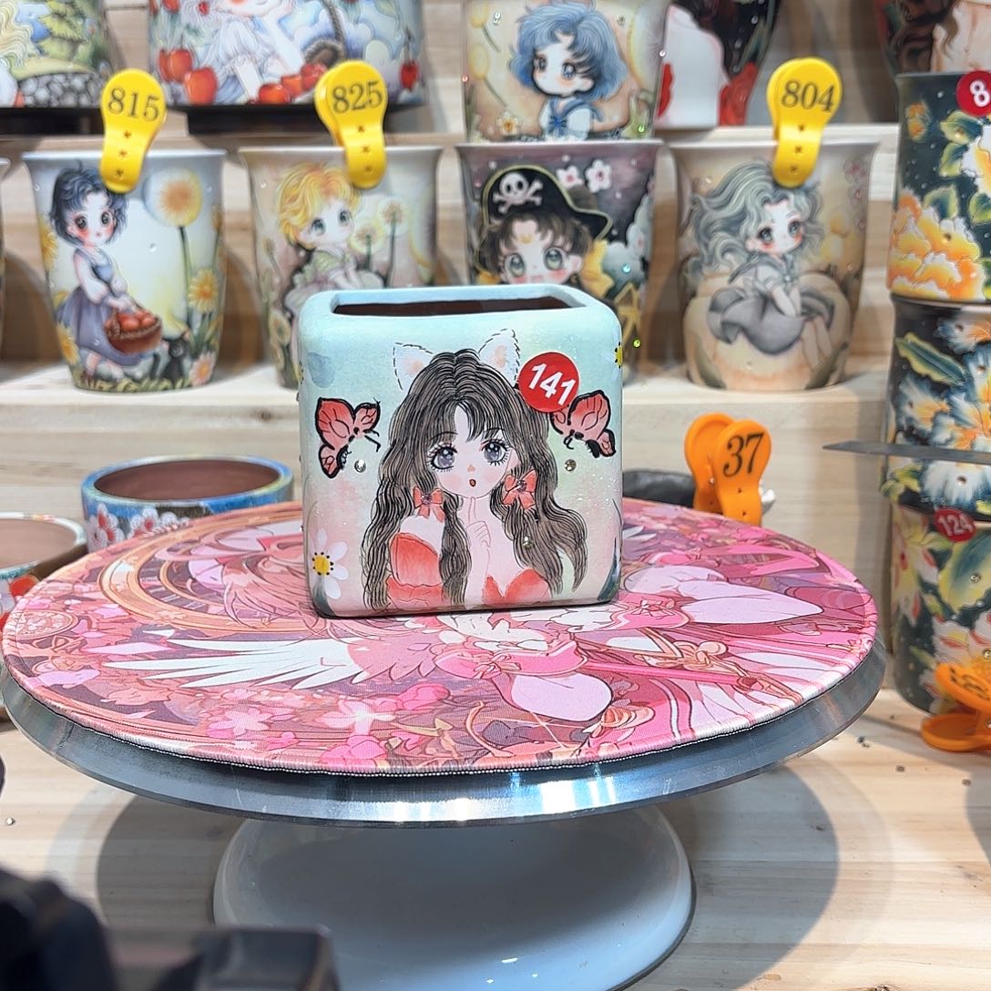 紫砂花盆手工花盆默认微瑕8/10