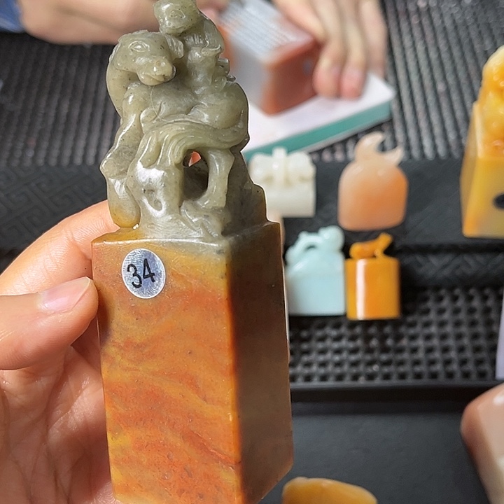 寿山石印石这个我都看出来这