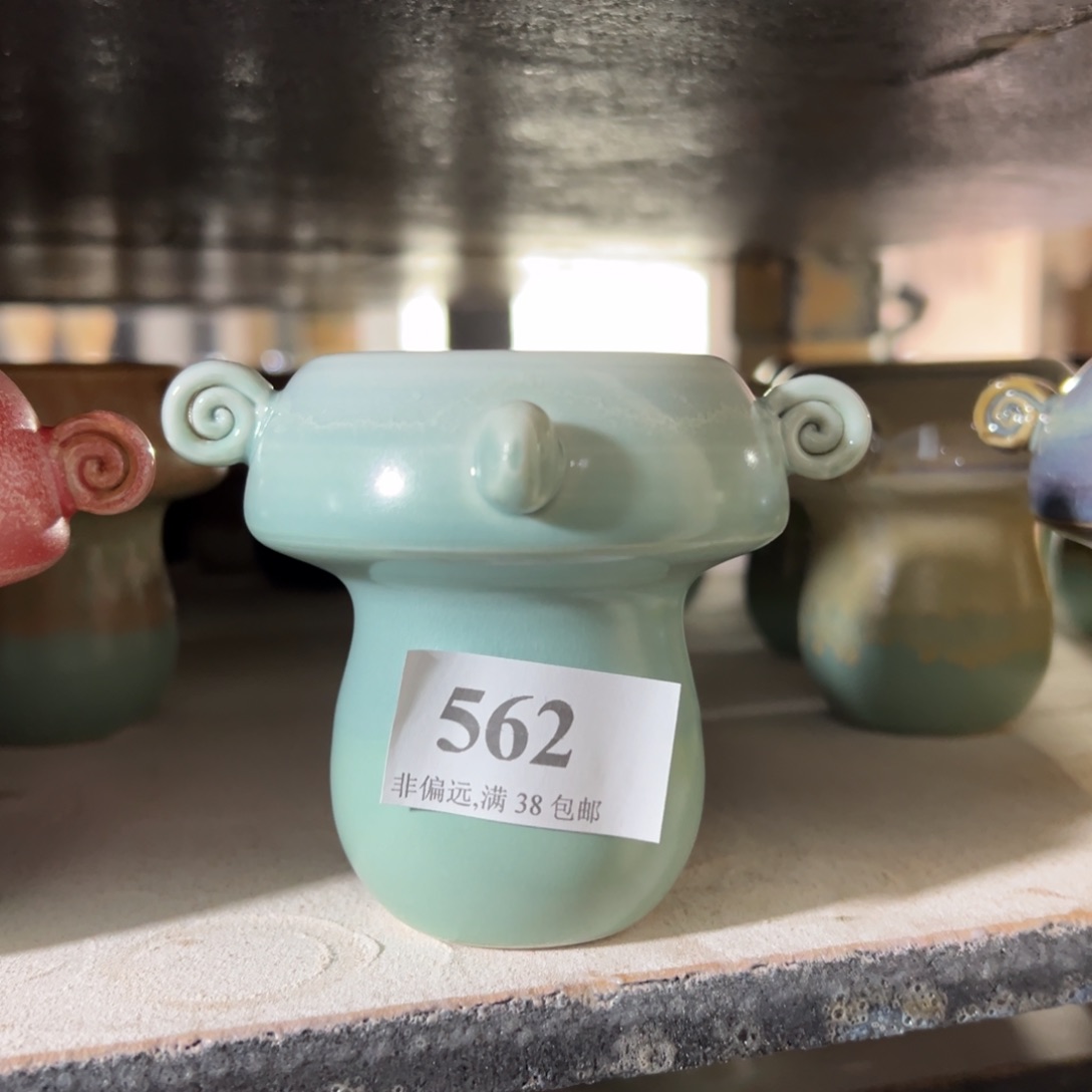 红陶景德镇手工花盆