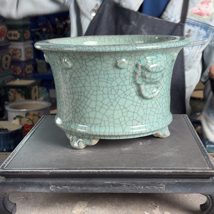 一风堂石湾花盆 内20*13