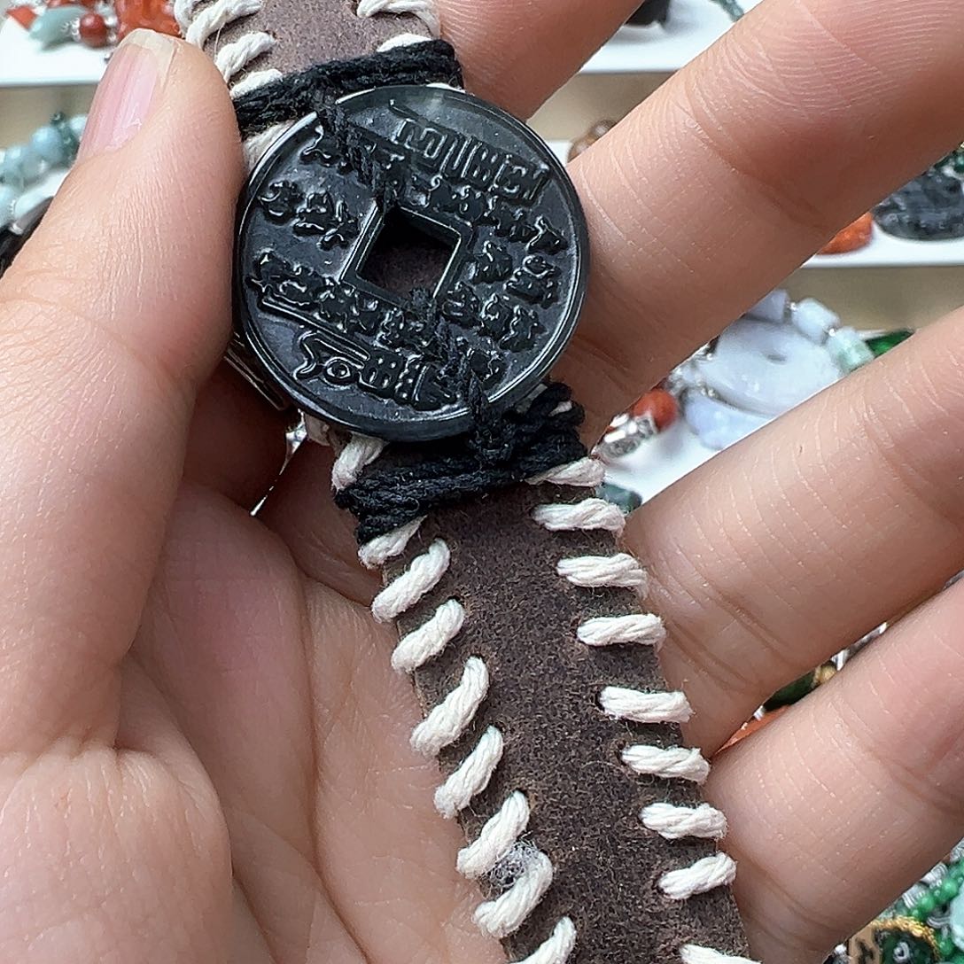 翡翠戒指未镶嵌炸