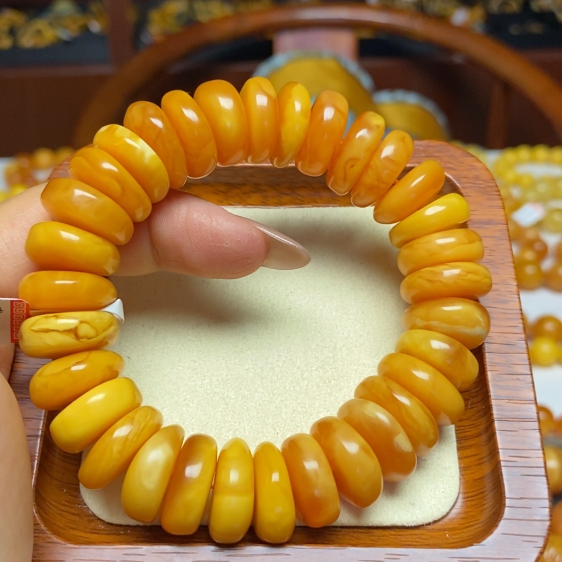 【闪购商品】蜜蜡手链未镶嵌手串