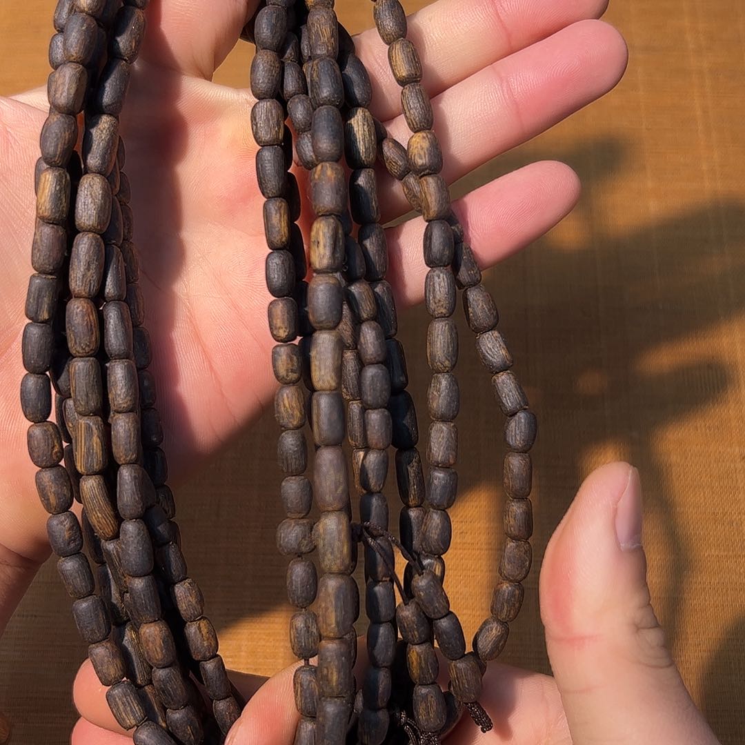 沉香手串国香绿棋随形多圈沉水20克多样性发一条