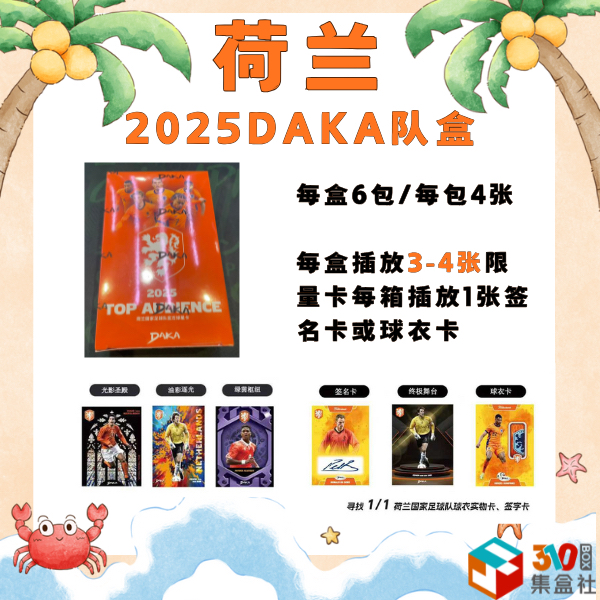 【DAKA】2025荷兰队盒
