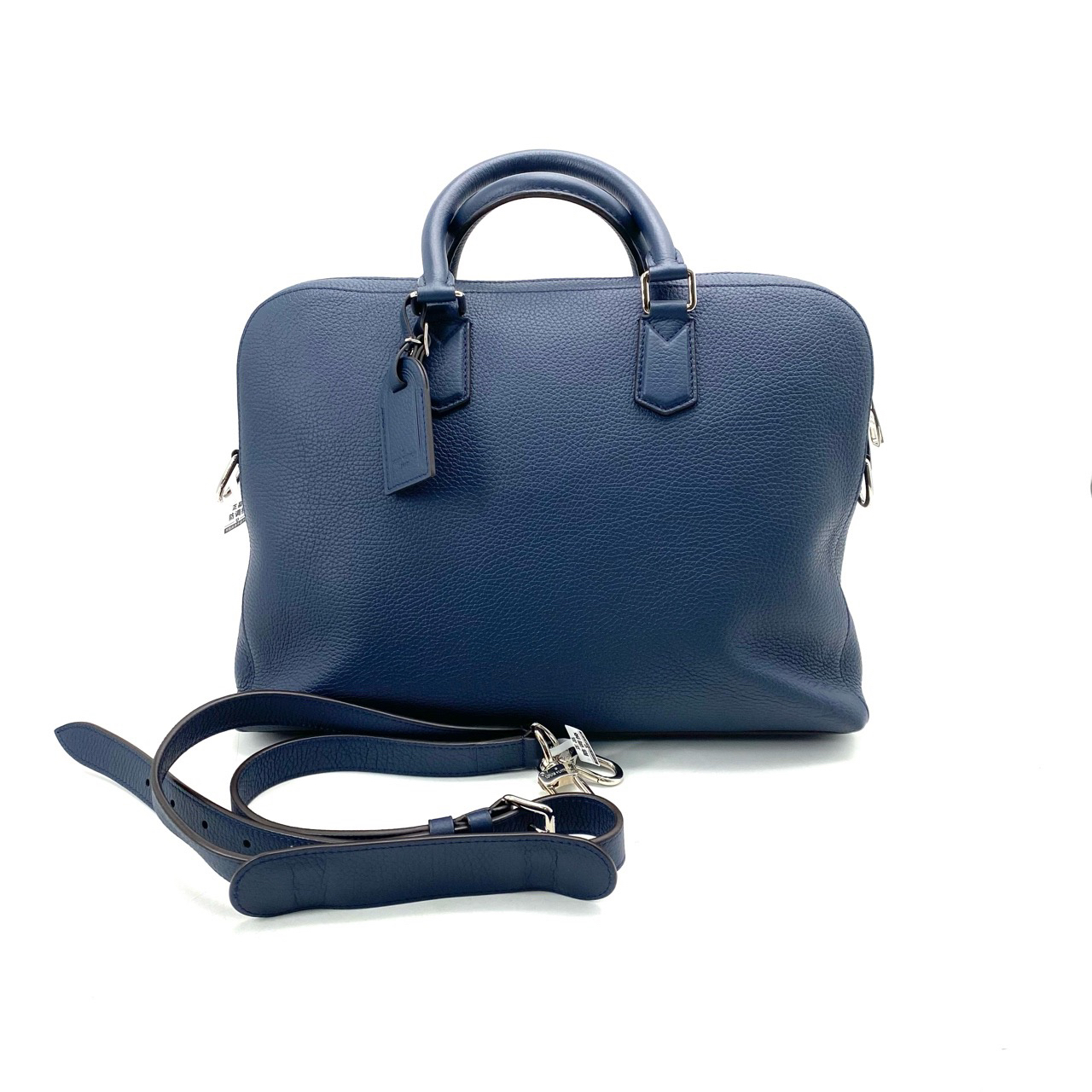 99新 LouisVuitton/路易威登 蓝色全皮公文包 尺寸40/29 