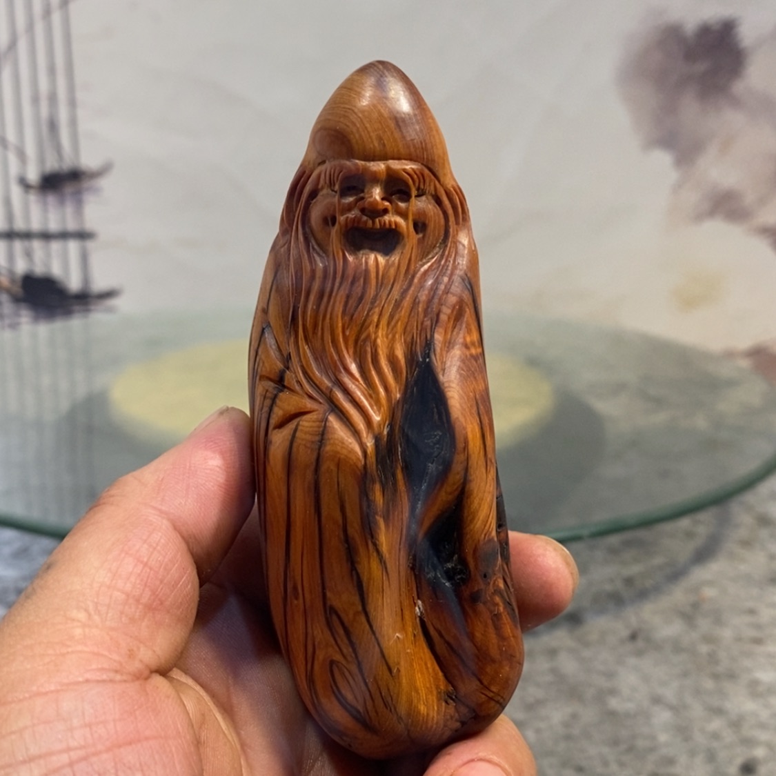 【闪购商品】柏木（崖柏）根雕木雕工艺品摆件家居手把件