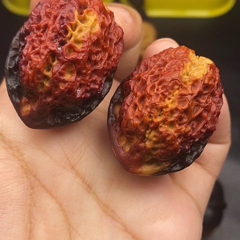 文玩核桃把件40尺领头羊