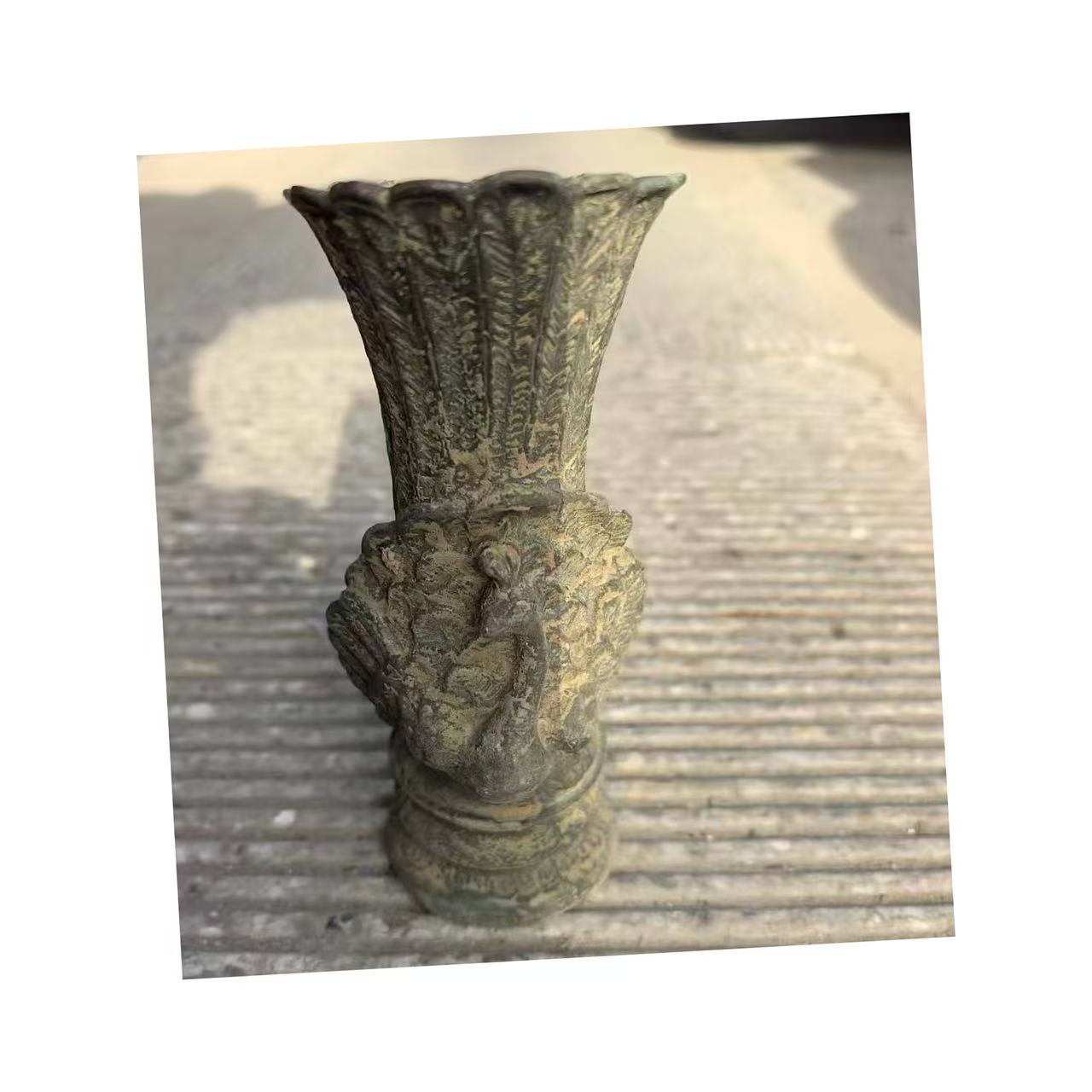 孔雀开瓶饰品摆件居家