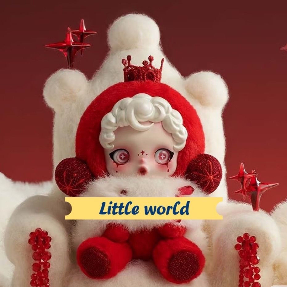 【拆盒】正版SKULLPANDA冬日乐章搪胶毛绒盲盒