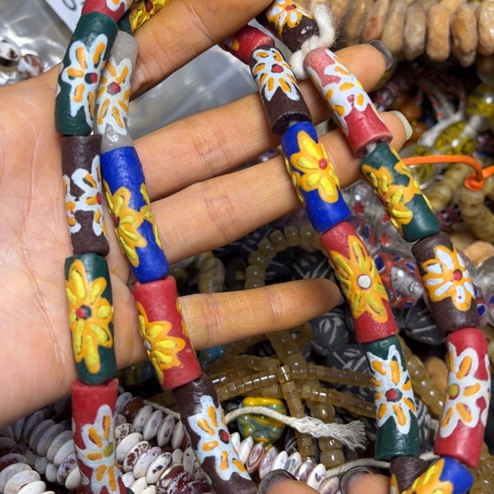 颈饰玻璃2997琉璃一条