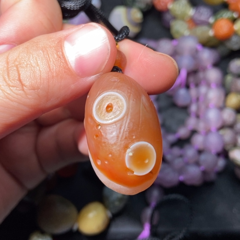 【闪购商品】玛瑙/玉髓项圈合金