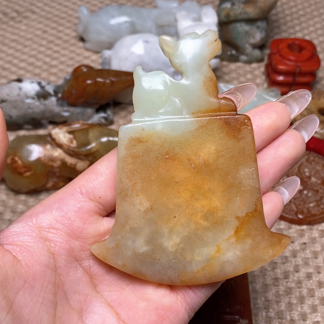 白玉菩提吊坠白玉菩提白玉菩提摆件