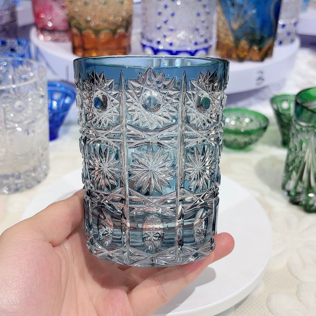 魔*丝水晶杯水晶花瓶果盘通宝工艺品