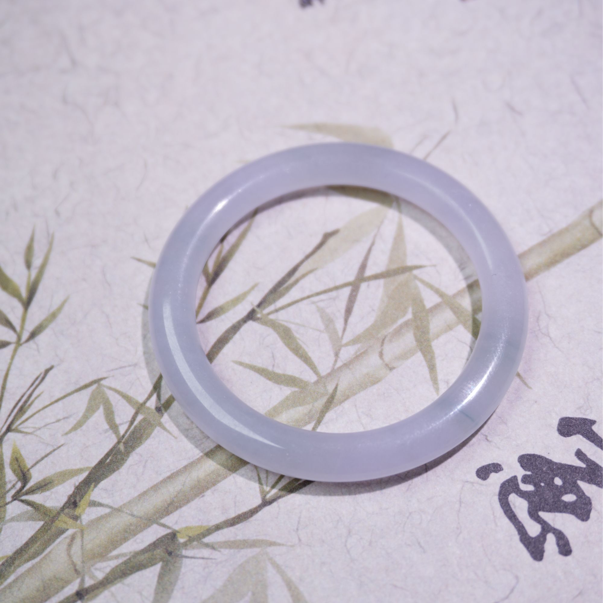 盛夏家I老坑白冰翡翠吊坠