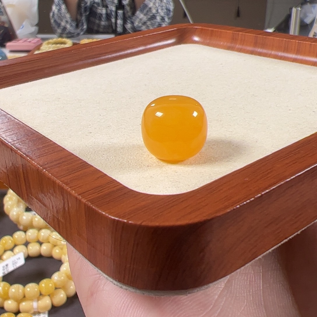 裸石蜜蜡未镶嵌16+焦皮浓蜡鸡油红老型tt