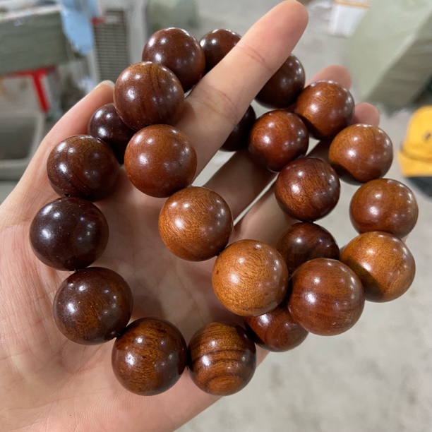 W926桃木卡2.0单圈手串（底色多样 发其一）