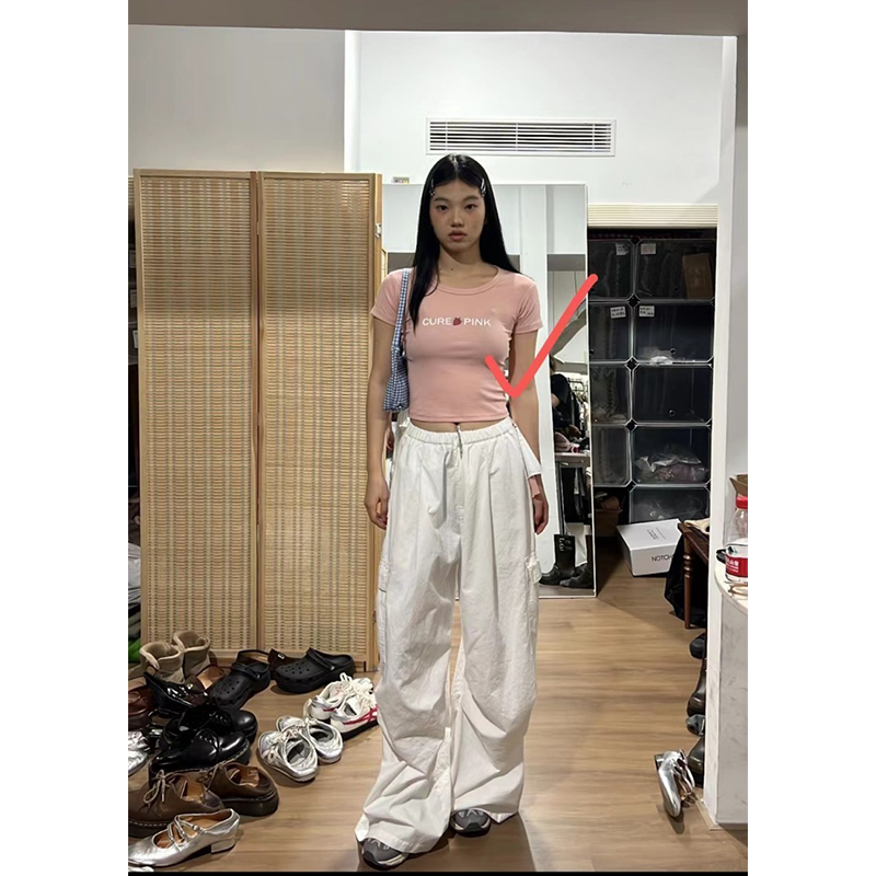 【晰雨清仓】百搭显瘦短款T恤241V0118