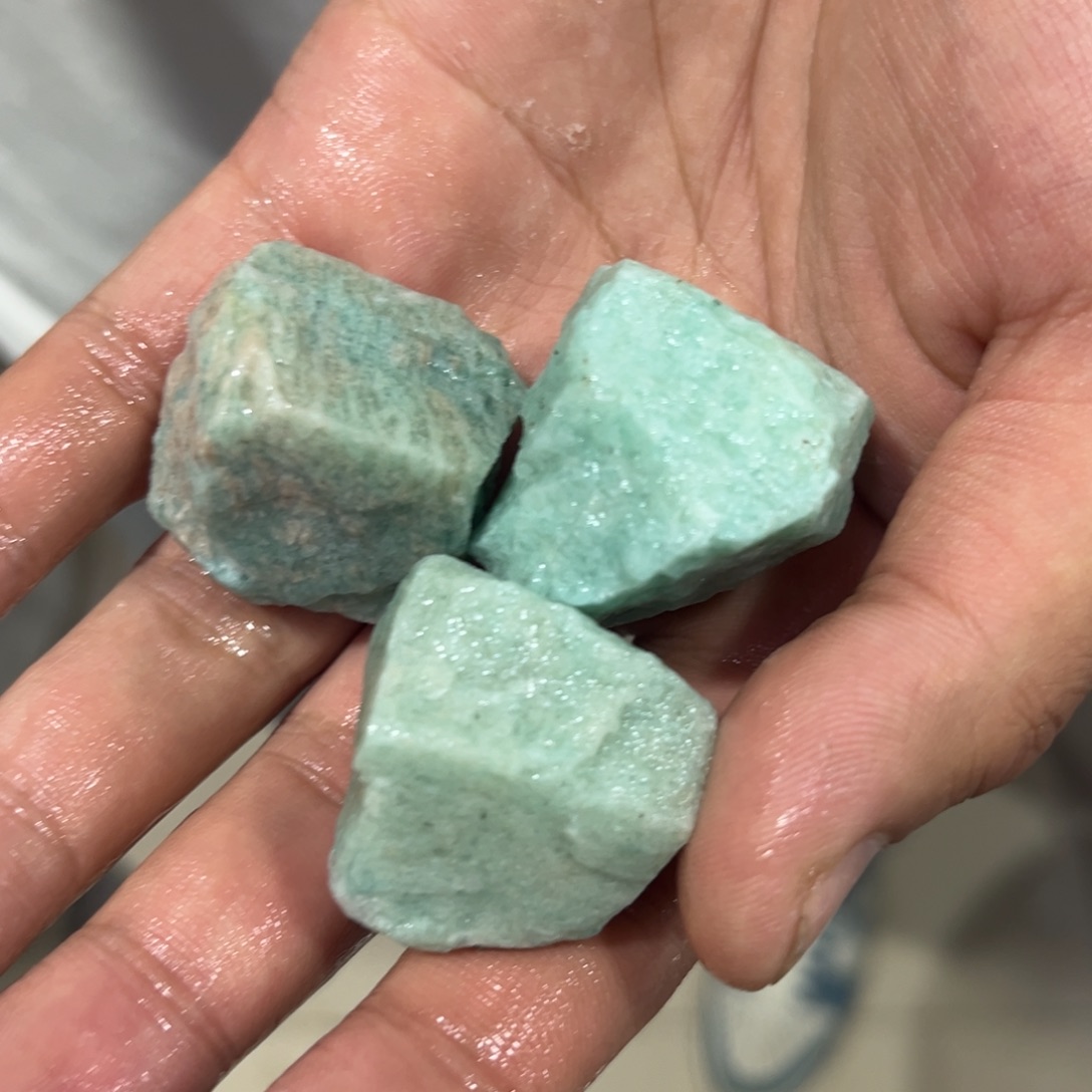 水晶珠宝半成品未镶嵌200克多样性发其一