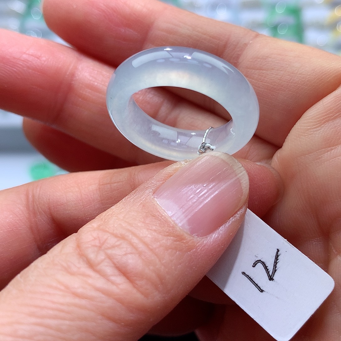 翡翠戒指未镶嵌12号