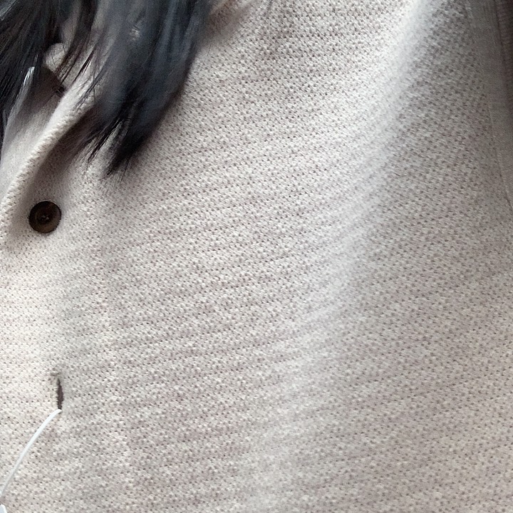 纯山羊绒千克大衣蜜色