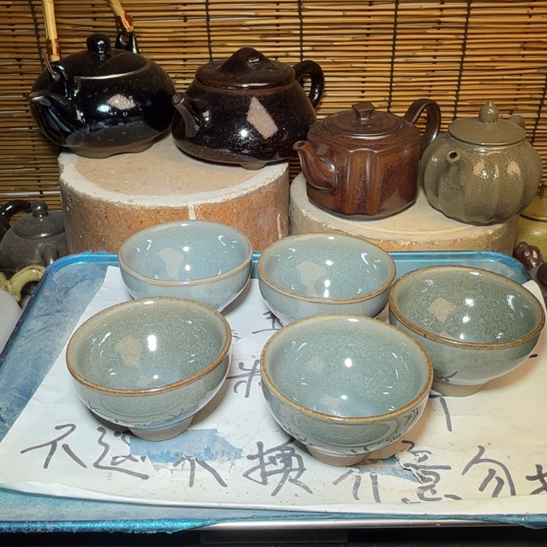 茶盏建窑建盏 微瑕作品