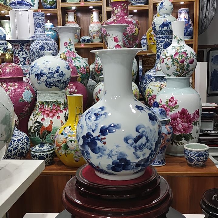 瓷片景德镇陶瓷花瓶子
