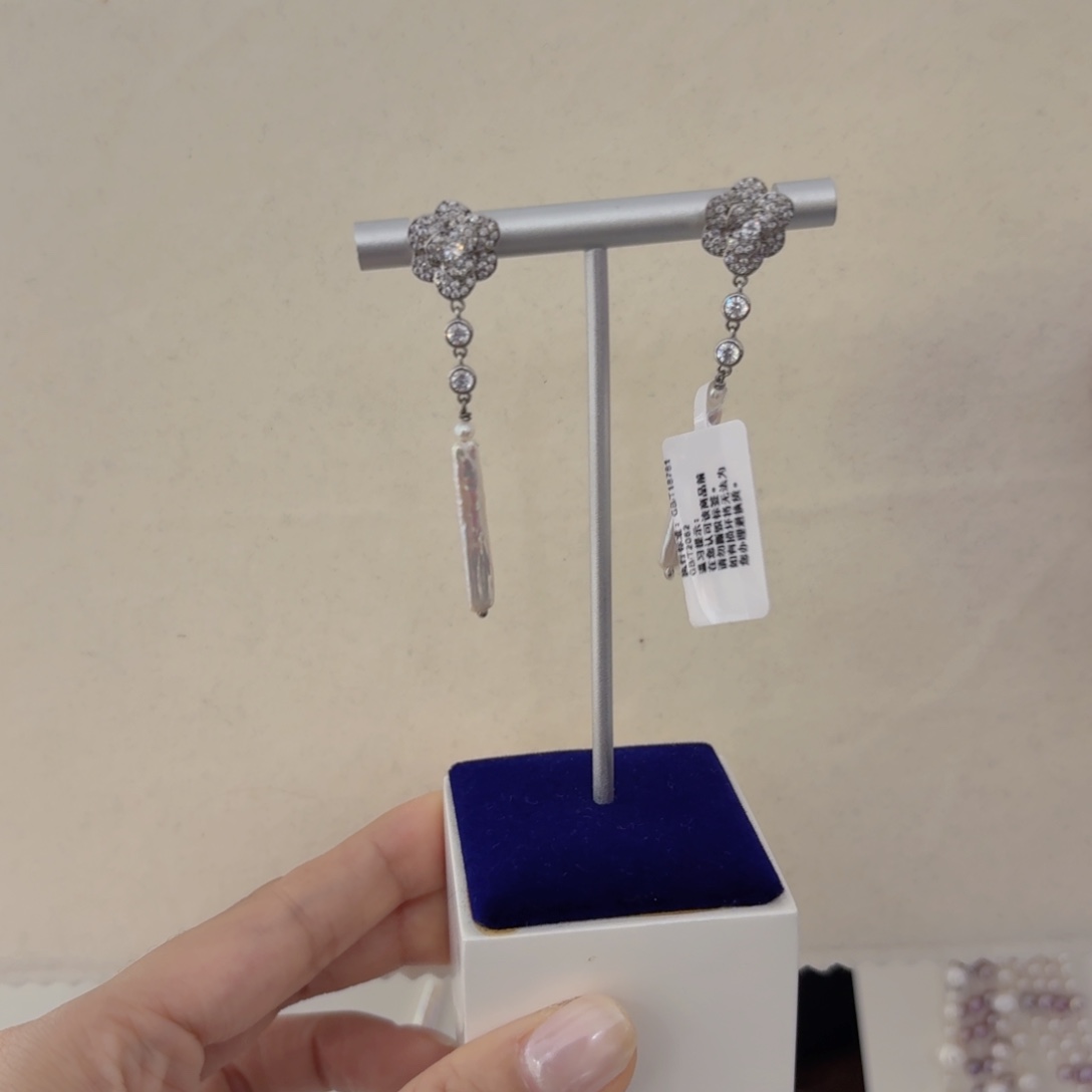 耳饰淡水珍珠未镶嵌