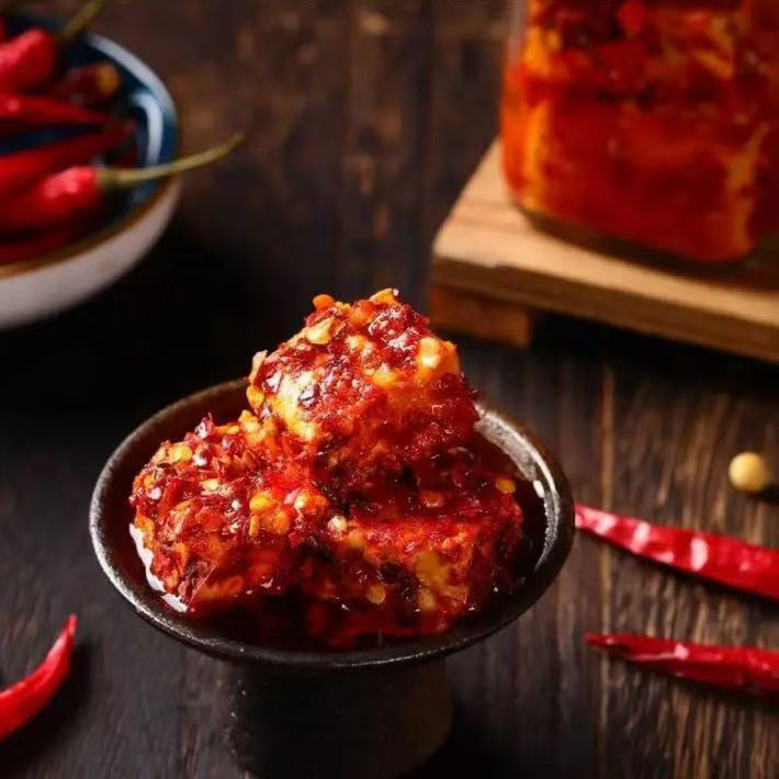 （现做现拌）双双手工霉豆腐霉小二豆腐乳家乡特产1000克