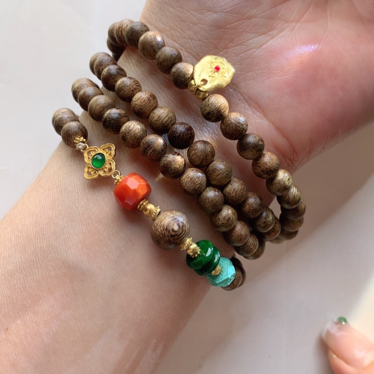 【闪购商品】沉香手串沉香多圈手串