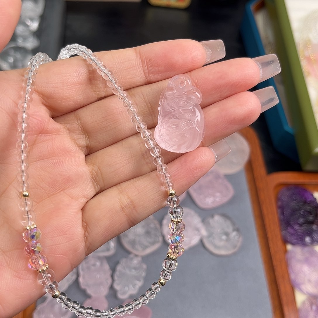 水晶珠宝半成品未镶嵌c****y66