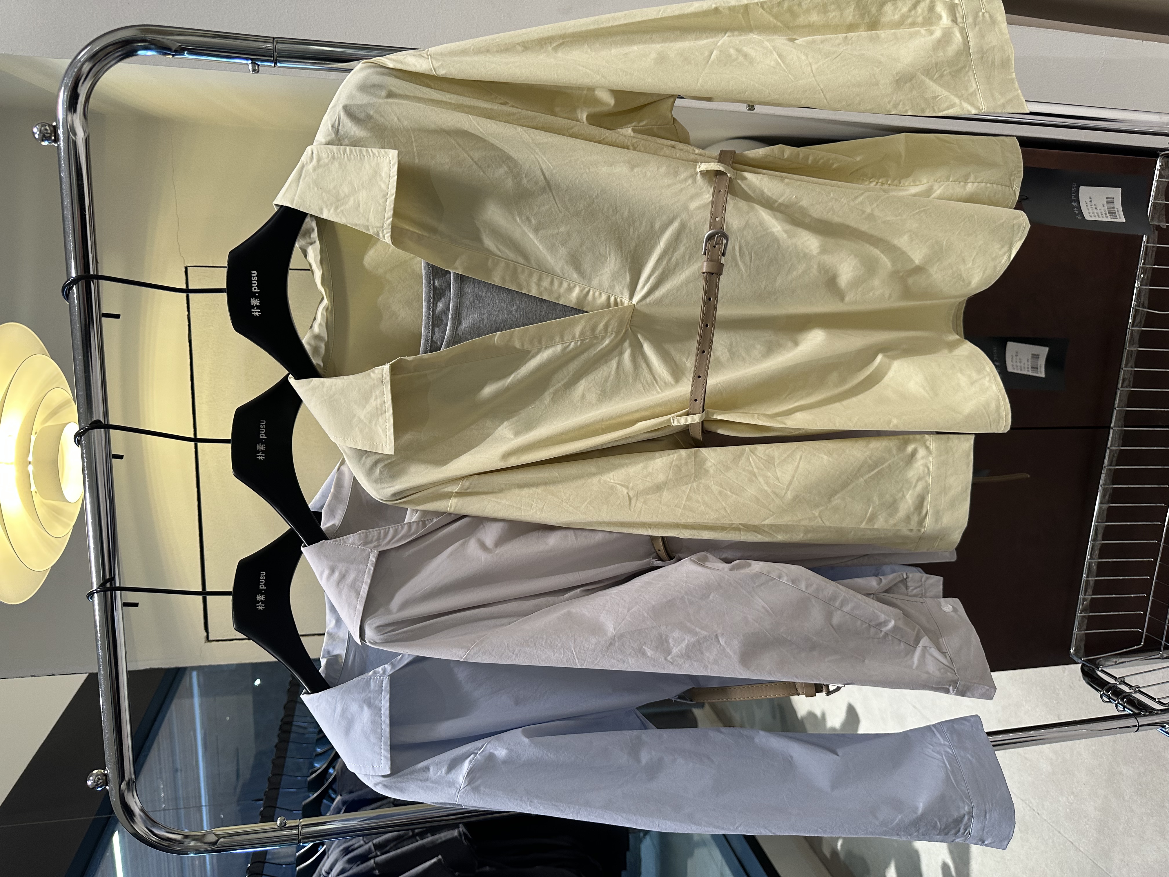 【木朴素套装25】韩版百搭宽松休闲时尚衬衫套装5937